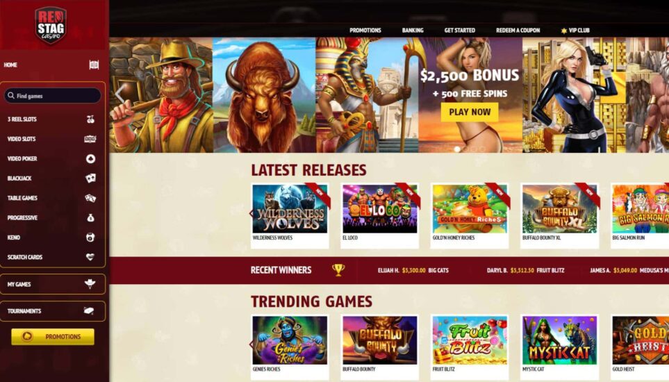 Discovering the user interface and design of Big Wins Online Casino
